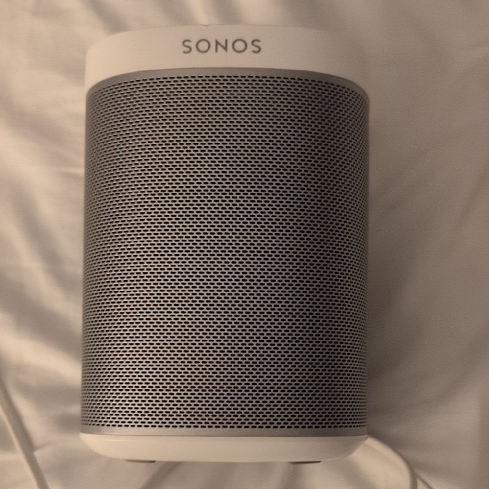 Sonos Gray Portable Speaker with Minimalist Design